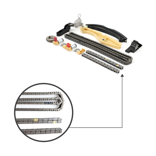 Daysyore® Timing Chain Kit for Ford Edge Explorer F150 Flex Mustang Taurus Transit 3.5L 3.7L