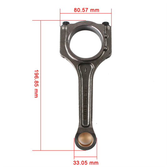 Daysyore®4pcs 23510-2G440 Connecting Rod for 2012-2016 Hyundai Genesis Coupe2.0L