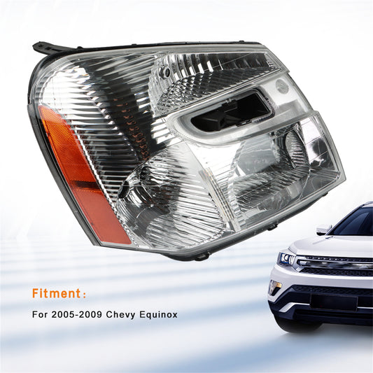 Daysyore 2pcs Headlight Assembly, Headlight Assembly for 2005 to 2009, Headlight Assembly Chevy Equinox,Car Headlight Assembly