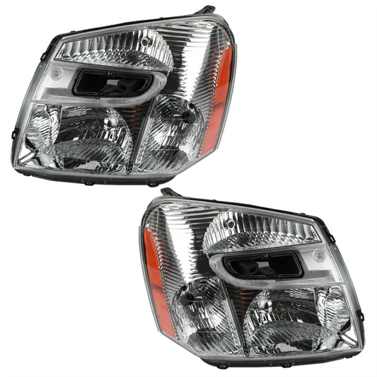 Daysyore 2pcs Headlight Assembly, Headlight Assembly for 2005 to 2009, Headlight Assembly Chevy Equinox,Car Headlight Assembly