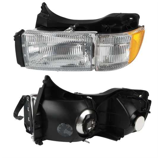 Daysyore 2pcs Headlight Assembly, Headlight Assembly for 1999 To 2001, Headlight Assembly Ram 1500
