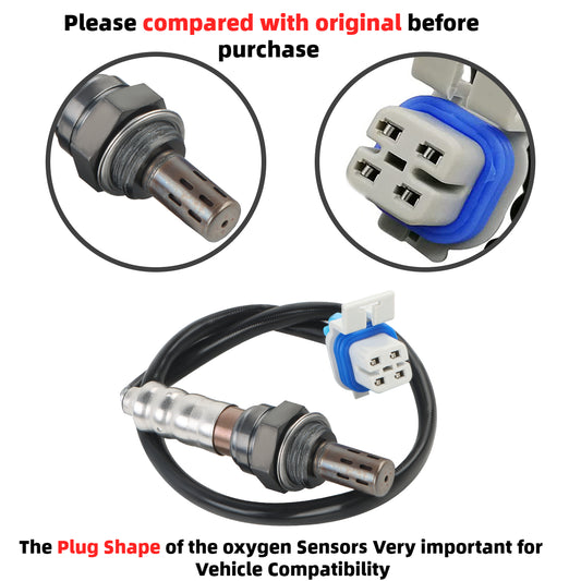 Daysyore Set of Oxygen O2 Sensor for 2008-2014 GM V8 4.8L 5.3L 6.0L 6.2L DC