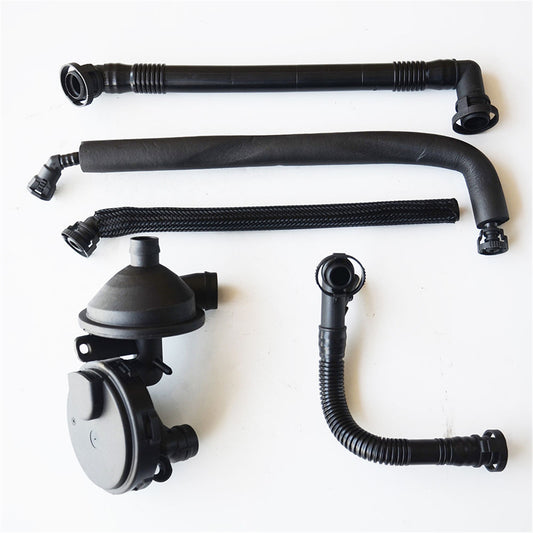 PCV Crankcase Vent Valve And Breather Hose Kit 11617504535, Crankcase Vent Valve And Breather Hose Kit for BMW, Car Crankcase Vent Valve And Breather Hose Kit