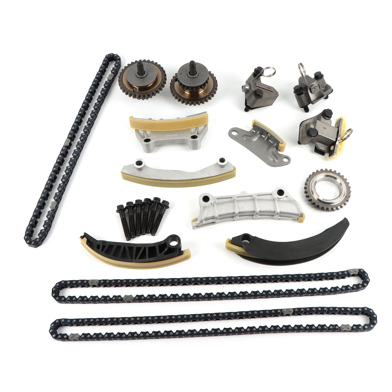 thumbnail image 2 of CY MOTOR Timing Chain Kit For GM 3.0L, 3.6L, Saab 2.8L - Fits Buick, Cadillac, Pontiac, Saturn, Suzuki - Includes Guides & Tensioner 2 of 5