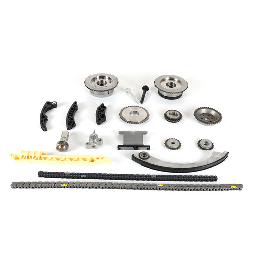 Daysyore Timing Chain Kit VCT Selenoid Actuator Gear, Timing Chain Kit VCT Selenoid Actuator Gear for GM Ecotec, Timing Chain Kit VCT Selenoid Actuator Gear Buick Chevy, Auto Timing Chain Kit VCT Selenoid Actuator Gear, Car Timing Chain Kit VCT Selenoid Actuator Gear