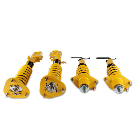 Daysyore 4pcs Coilover Adjustable Height Struts Suspension Springs for Scion tC 2005-2010