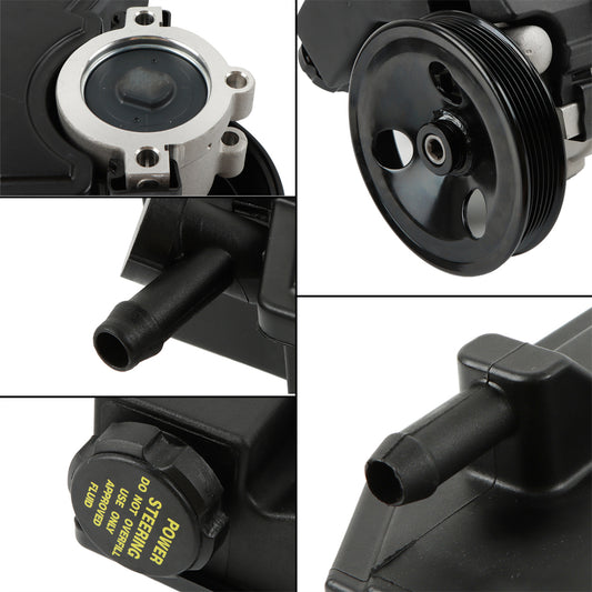 Daysyore® Power Steering Pump w/ Pulley & Reservoir 20-62608 for 2001-2006 Jeep Grand Cherokee Dodge Viper