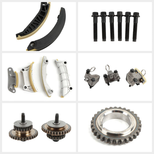 Daysyore Engine Timing Chain Kit 9-0753S for 2007-2015 Chevrolet Buick Pontiac Cadillac Saturn 3.6L 3.0L