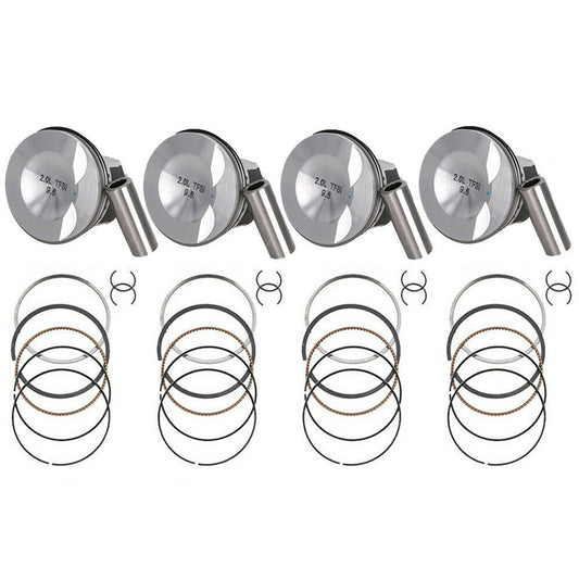 Pistons Set 06H107065AM for VW GTI Passat Tiguan Audi TT A3 A4 Q5 2.0L (Φ21mm )-Daysyore