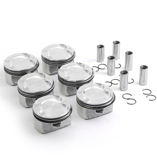 Pistons Rings Set 11257564335 for BMW E87 E90 E92 E60 130i 330i 530i N52B30 (CR 9.3:1)