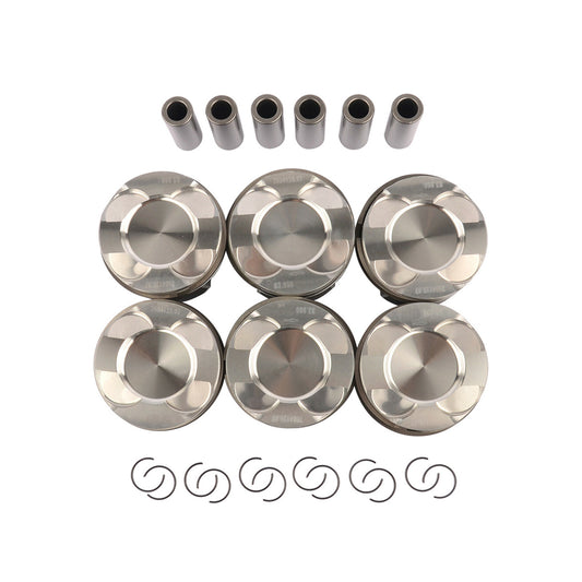 Pistons & Piston Rings Set STD 84mm for BMW F20 F21 F30 F10 X3 X4 X5 X6 Engine N55B30 N55B30A