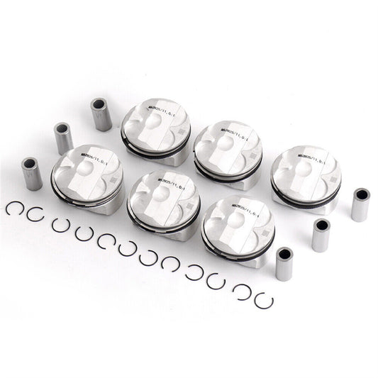 Pistons Rings Set 11257612982 for BMW E60 E90 E92 323i 525i N52B25 2.5 (Φ82mm CR 11:1)