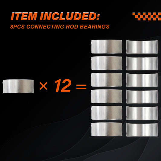 Connecting Conrod Bearings Set 11247576714 11247628034 for BMW 335i M3 M4 X5 F30 F10 F15 F80 N54 N55 S55