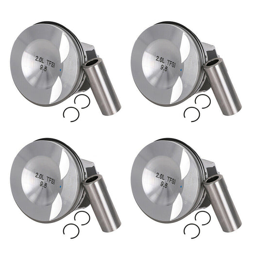 Pistons Set 06H107065AM for VW GTI Passat Tiguan Audi TT A3 A4 Q5 2.0L (Φ21mm )-Daysyore