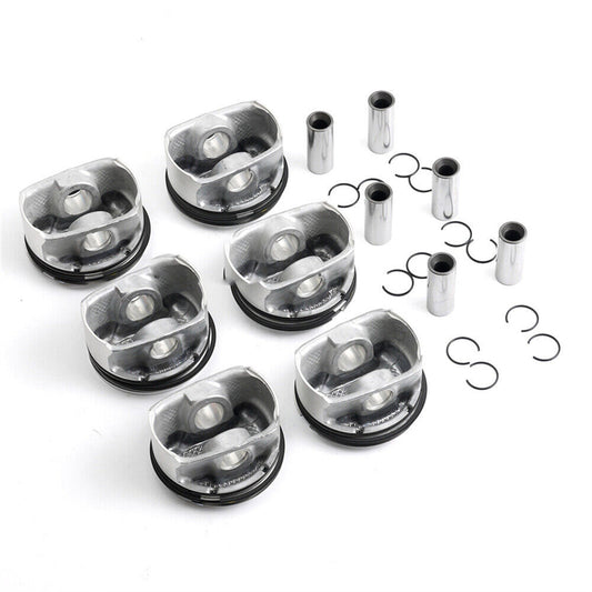 Pistons Rings Set 11257564335 for BMW E87 E90 E92 E60 130i 330i 530i N52B30 (CR 9.3:1)