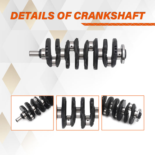 Daysyore®Engine Crankshaft 2740300201 for Mercedes-Benz A220 C250 W205 W176 W212 X253 M270 M274 2.0