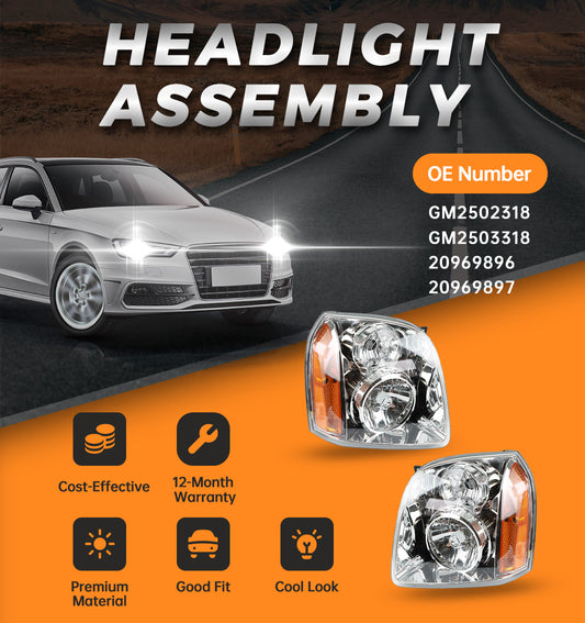 How much does it cost to replace a headlight assembly?