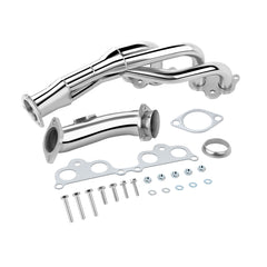 Daysyore Exhaust Header for 1995-2001 Toyota Tacoma 2.4L/2.7L L4 (Silver Polished)