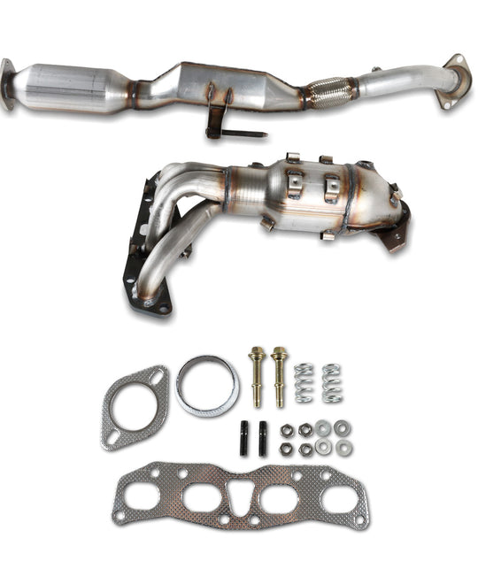 Daysyore 2002-2006 Nissan Altima 2.5L Catalytic Converter (Front+ Rear)