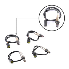 Daysyore 4PCS Oxygen Sensors For 2011-2014 Infiniti M56 QX56 Q70 QX80 234-5095 234-4381