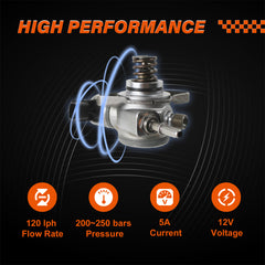 High Pressure Mechanical Fuel Pump 166307214R for 2013-2018 Nissan Qashqai, Daysyore Fuel Pump, Car Fuel Pump