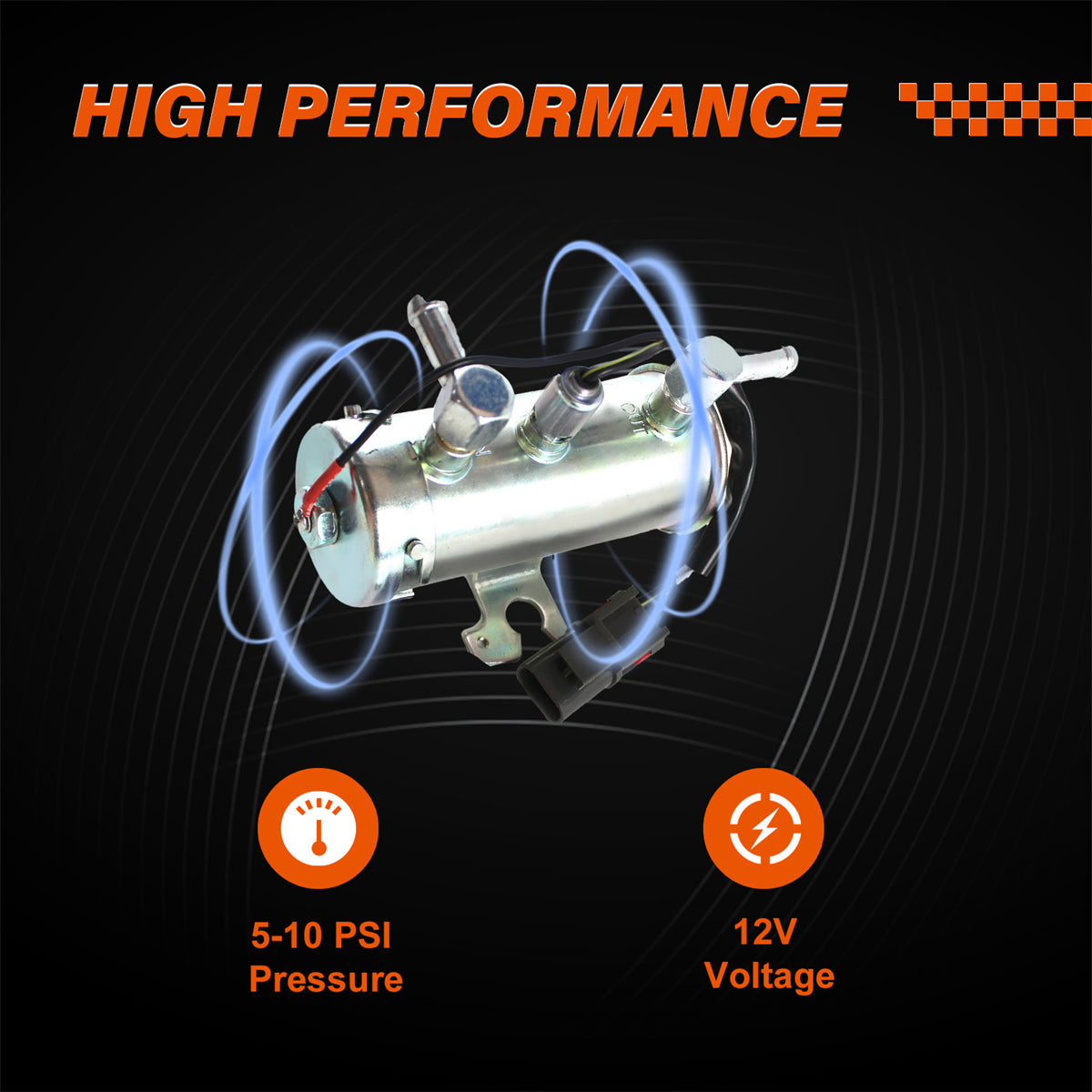 Electric Transistor Fuel Pump 53-8150 for Toro Diesel Engine, Daysyore Fuel Pump, Car Electric Transistor Fuel Pump