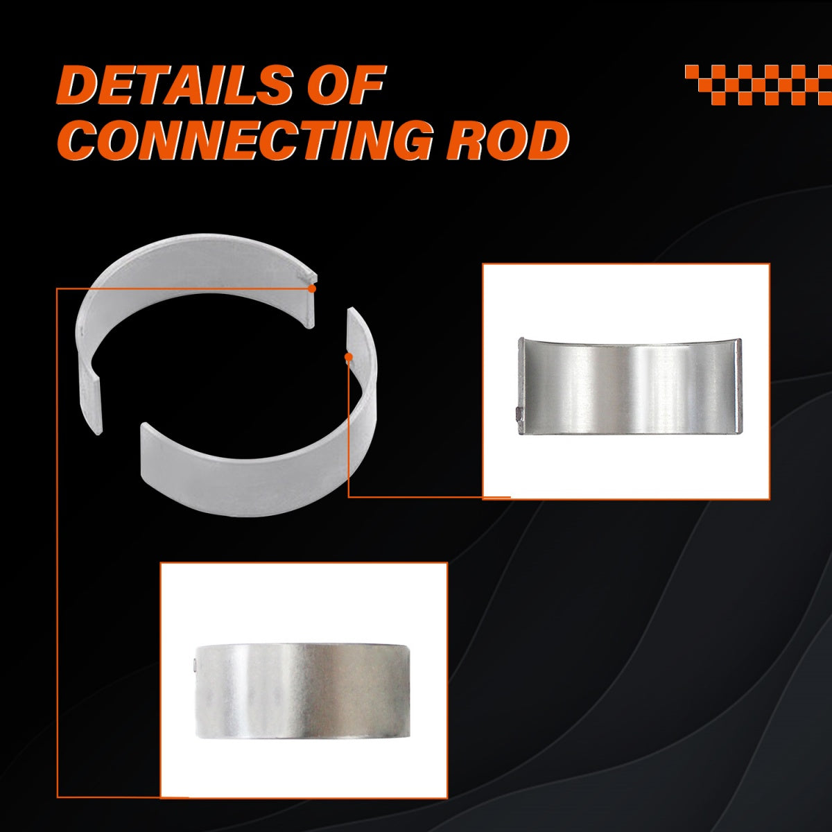 Connecting Con Rod Bearings Set for BMW, Daysyore Connecting Con Rod Bearings Set, Car Connecting Con Rod Bearings Set, Connecting Con Rod Bearings Set 2004-2016