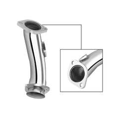 Daysyore Exhaust Header for 1995-2001 Toyota Tacoma 2.4L/2.7L L4 (Silver Polished)