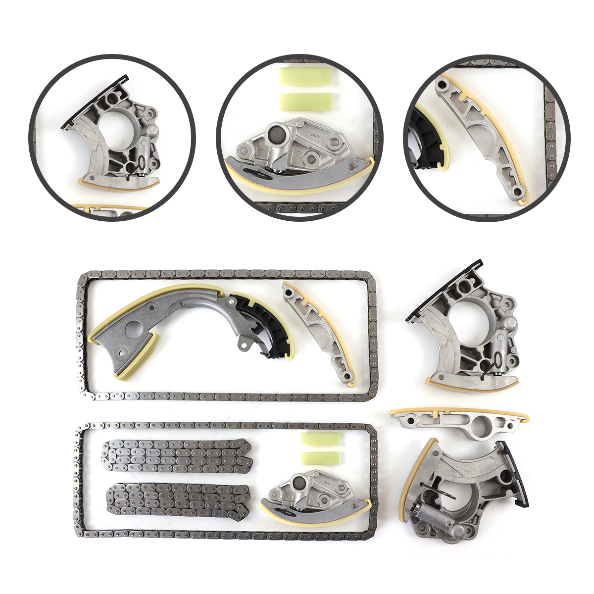 Daysyore® Timing Chain Kit for Audi Q5 A6 3.2 3.0 V6 A8 S6 S7 S8 4.0 V8 CCAA CALA