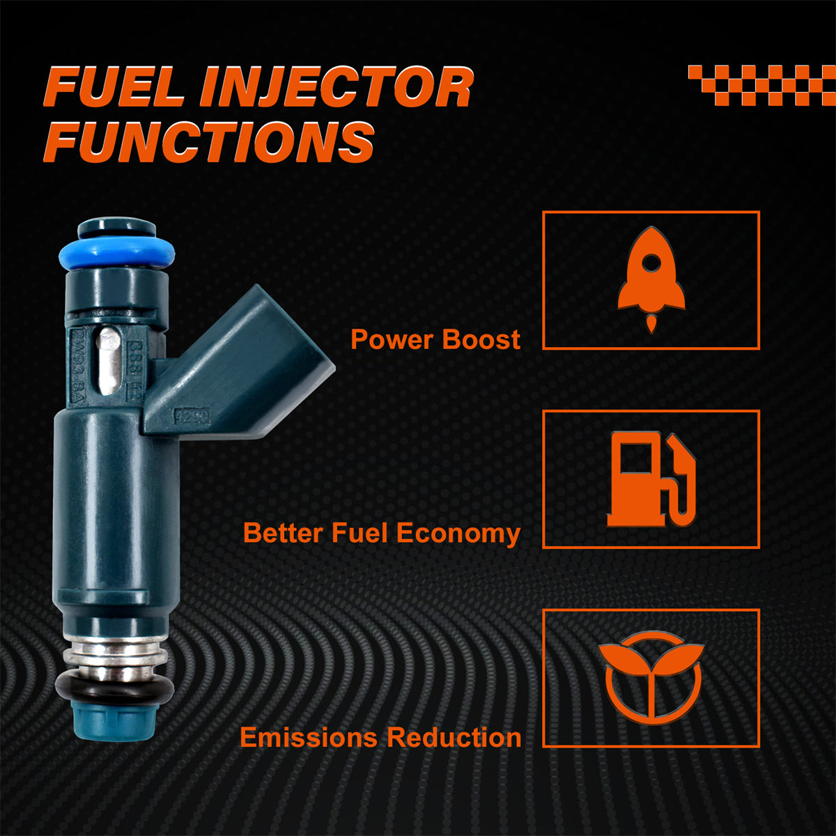 Fuel Injectors 2W93-BA For 2003-2009 Jaguar, Daysyre Fuel Injectors, Car Fuel Injectors, Auto Fuel Injectors