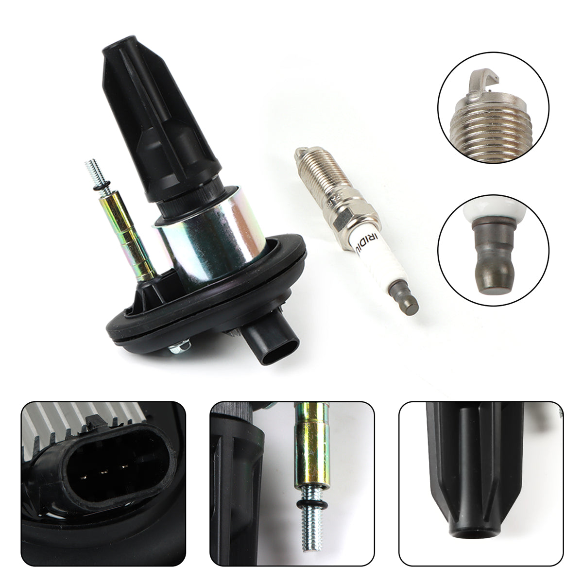 6-Pack Ignition Coils UF303 For Chevy Trailblazer, GMC Canyon, Envoy, Buick Rainier, Hummer H3 - 4.2L L6 & More