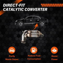 Catalytic Converter w/Manifold 16385, Catalytic Converter w/Manifold for 2001-2003 Toyota, Car Catalytic Converter w/Manifold
