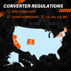 Catalytic Converter 16399 16400 16467 16468, Catalytic Converter for 2005-2018 Nissan, Daysyore Catalytic Converter, Car Catalytic Converter