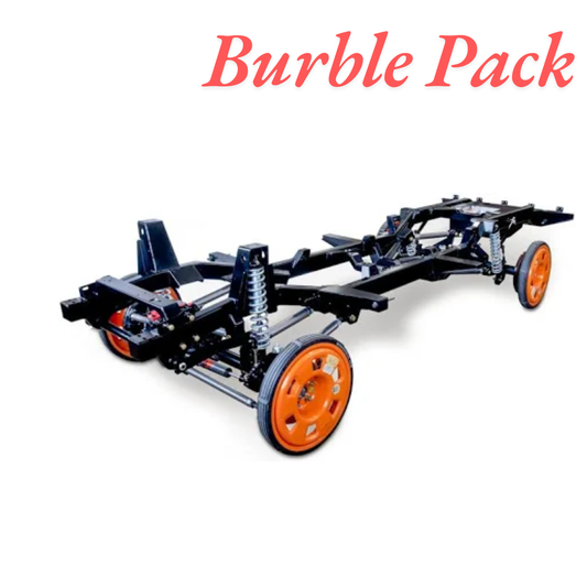 Burble Pack 1932 Ford Street Rod Frame Welded & Boxed Complete C22001