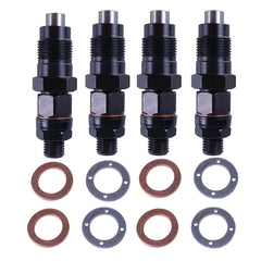 Daysyore® 4Pcs Fuel Injector 093400-7040 for Toyota Hilux Surf Prado 1KZ-TE 3.0L