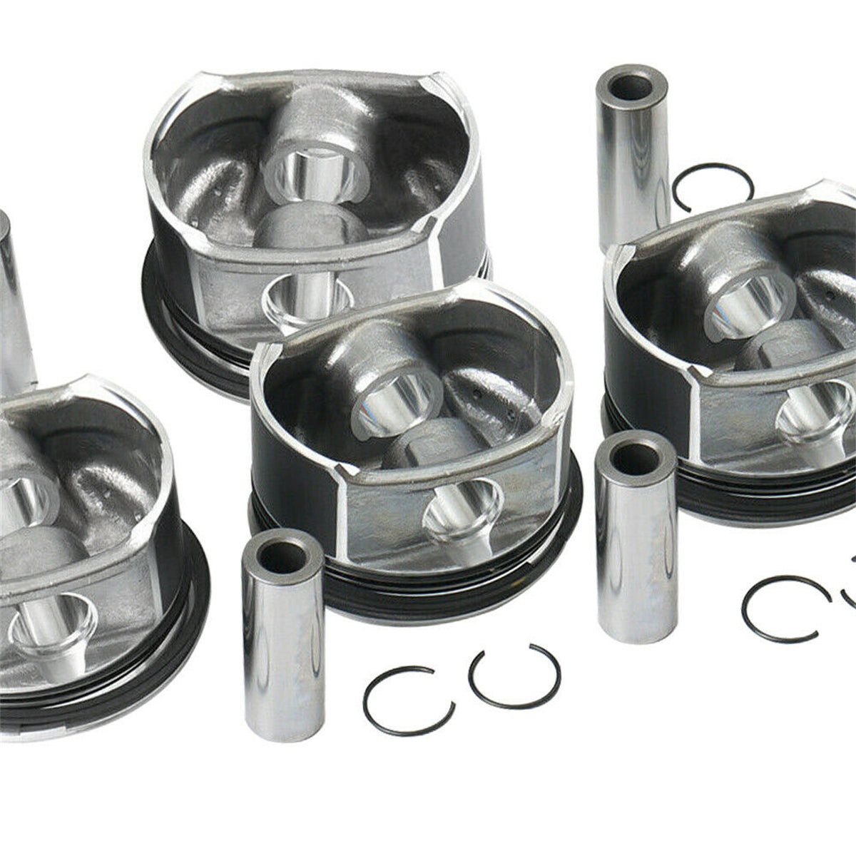 Daysyore®Pistons & Rings Set 2710302217 for Mercedes-Benz W203 W204 A209 C200K M271 1.8L Φ82mm