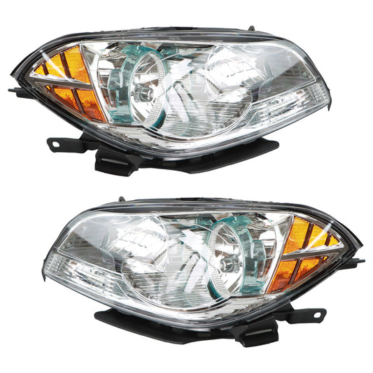 Daysyore 2pcs Headlight Assembly, Headlight Assembly for 2008 to 2012,Headlight Assembly Chevrolet Malibu