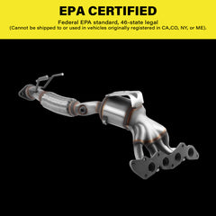 EPA of Ford Fusion 2.5L Catalytic Converter