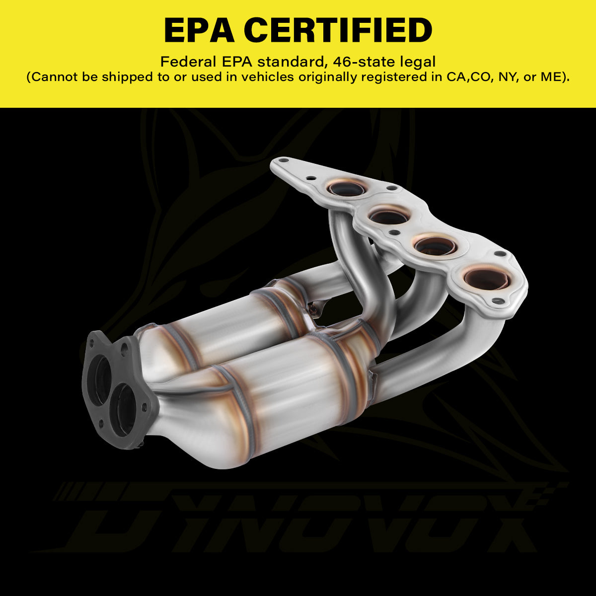 EPA of Mitsubishi Eclipse 2.4L Catalytic Converter