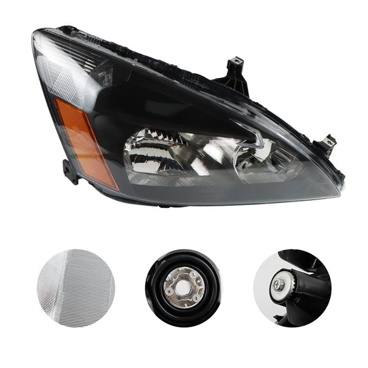 Daysyore 2pcs Headlight Assembly ,Headlight Assembly Honda Accord,Auto Parts Headlight Assembly,Car Headlight Assembly