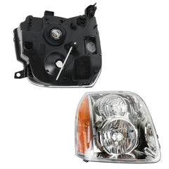 Daysyore 2pcs Headlight Assembly ,Headlight Assembly GMC Yukon, Auto Parts Headlight Assembly, Car Headlight Assembly 