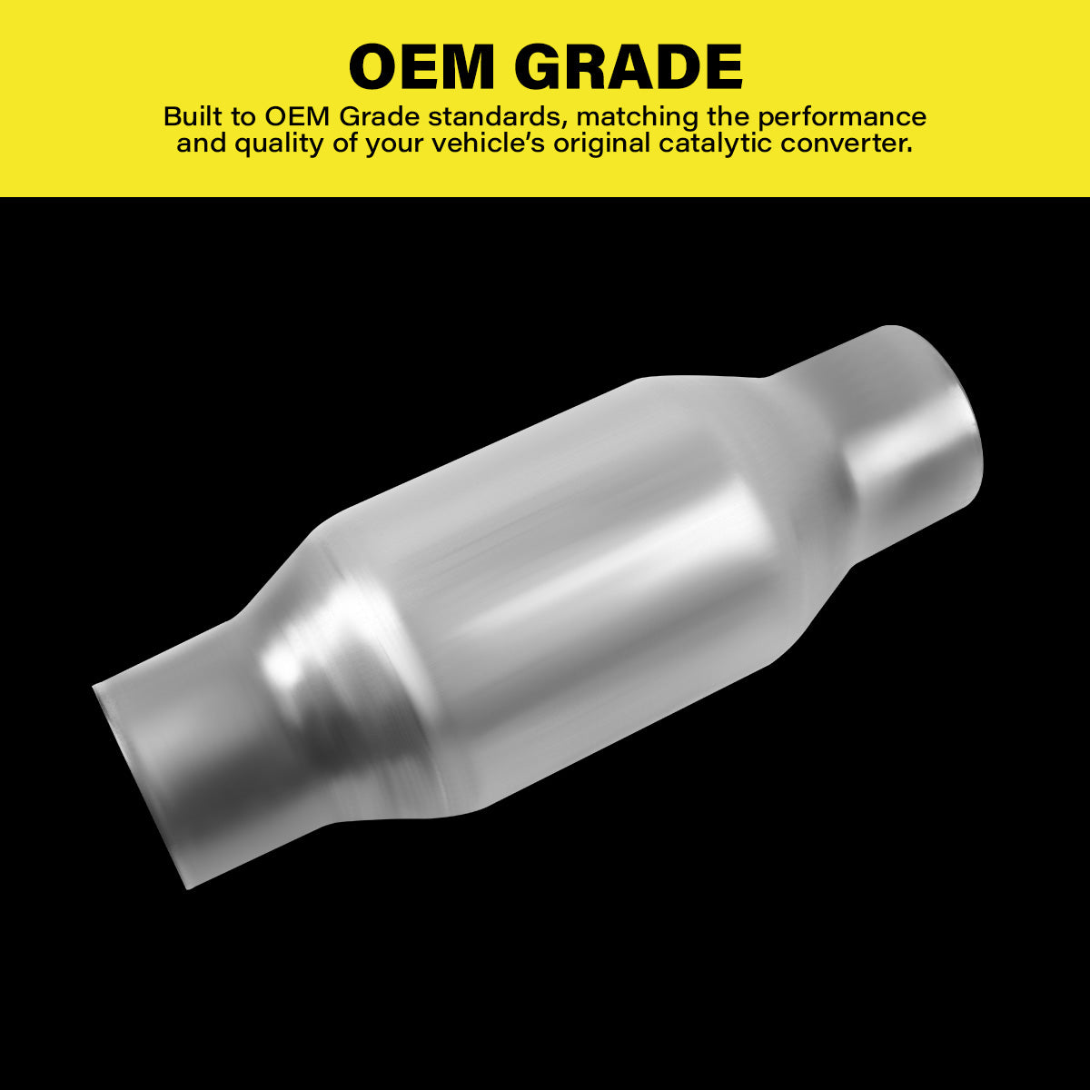 OEM Grade Universal 3 Inch Catalytic Converter 