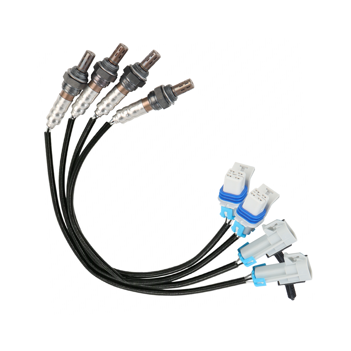 Daysyore Set of 4 AC Delco Oxygen O2 Sensor for 2008-2014 GM V8 4.8L 5.3L 6.0L 6.2L DC