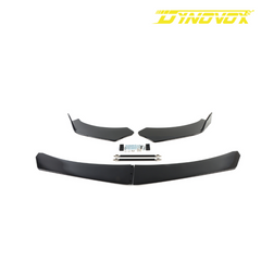 DynoVox 1 Set Front Bumper Lip Splitter + Strut Rods