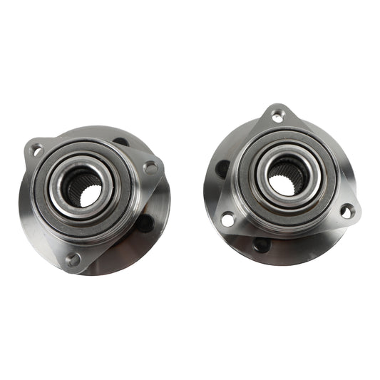 Daysyore 2pcs 513205 Front Wheel Bearing & Hub Assembly for 03-07 Saturn Ion 05-10 Chevy Cobalt 07-09 Pontiac G5