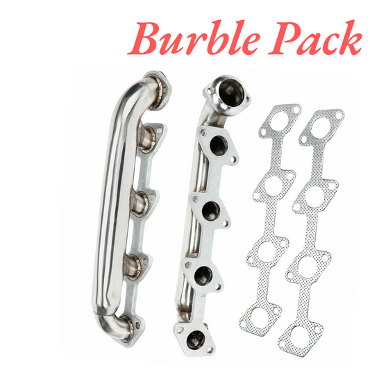 Burble Pack Exhaust Manifold for 2003-2007 Ford 6.0L Powerstroke Diesel