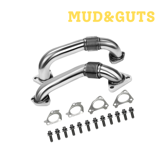 Mud&Guts 2001-2016 6.6L  LB7 LLY LBZ LMM LML Chevy&GMC Duramax Exhaust Up-Pipe