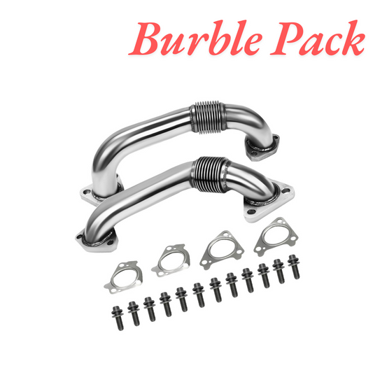 Burble Pack 2001-2016 6.6L  LB7 LLY LBZ LMM LML Chevy&GMC Duramax Exhaust Up-Pipe