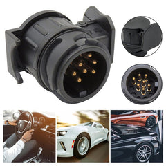 13 Pin To 7 Pin Plug Adapter Car Trailer Truck Caravan Towbar Socket Converter