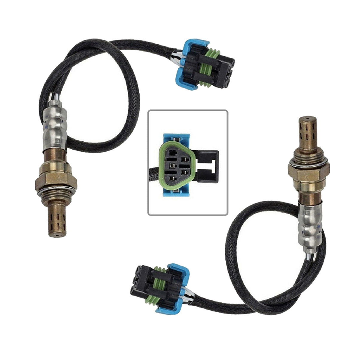 Daysyore 4pcs Up / Downstream O2 Oxygen Sensor 234-4815 234-4816 for Enclave Acadia Saturn Outlook 3.6L